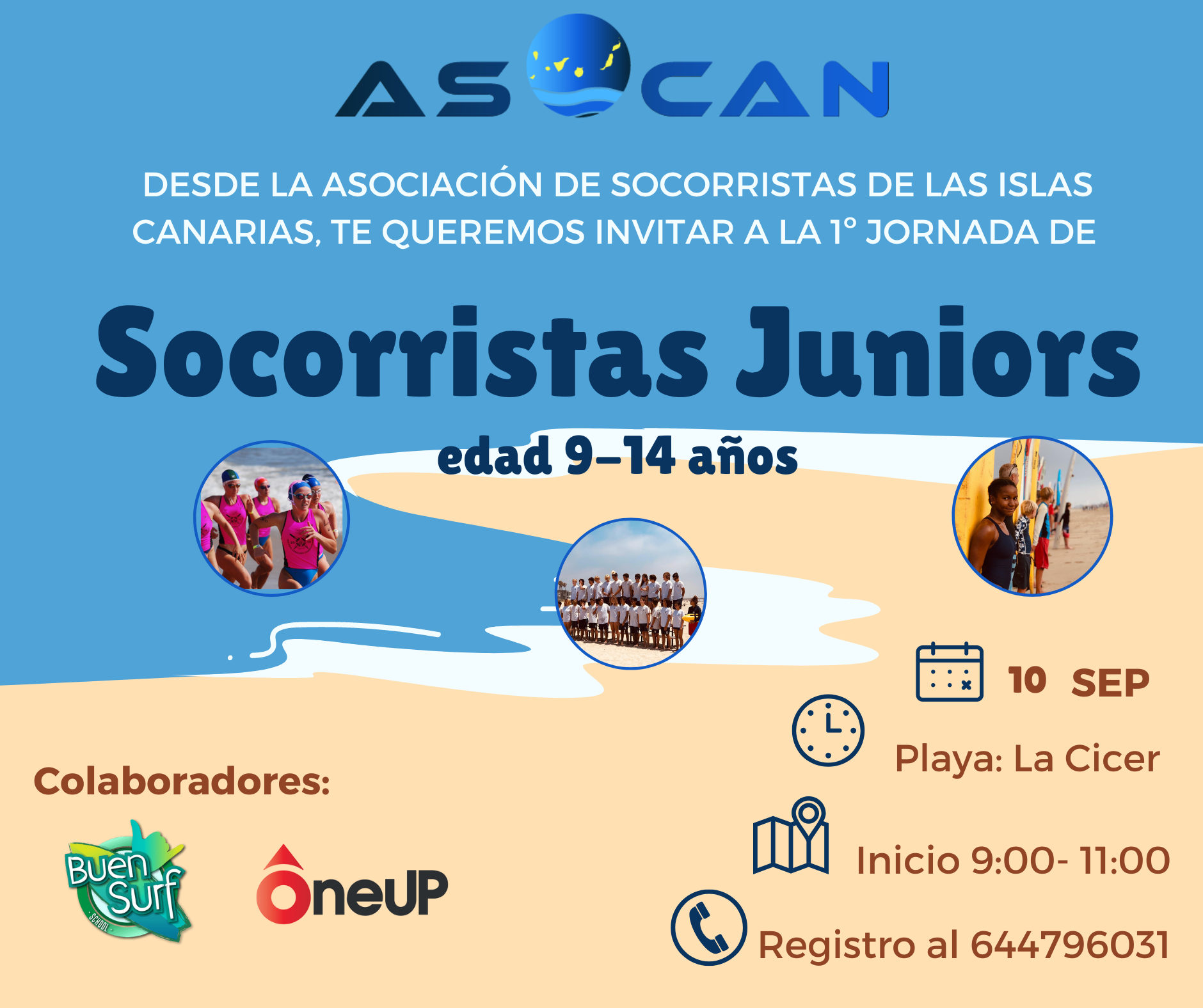 Poster Socorristas Juniors